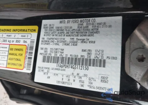 2016 Ford Fusion Se z USA, uszkodzony, nr VIN 1FA6P0H74G5112150